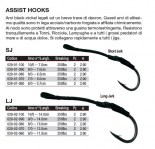 ASSIST HOOKS LJ 8/0