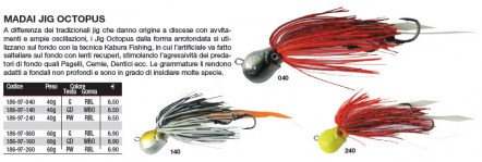 MADAI JIG OCTOPUS