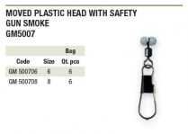 MOVED PLASTIC HEAD WITH SAFETY Mis. 8