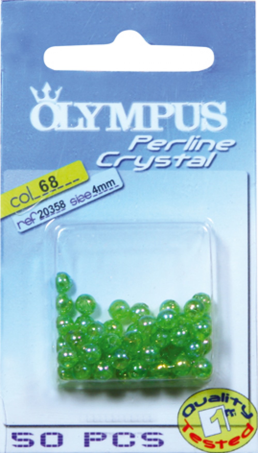 PERLINE CRYSTAL 4mm - 50 pz - colore 68